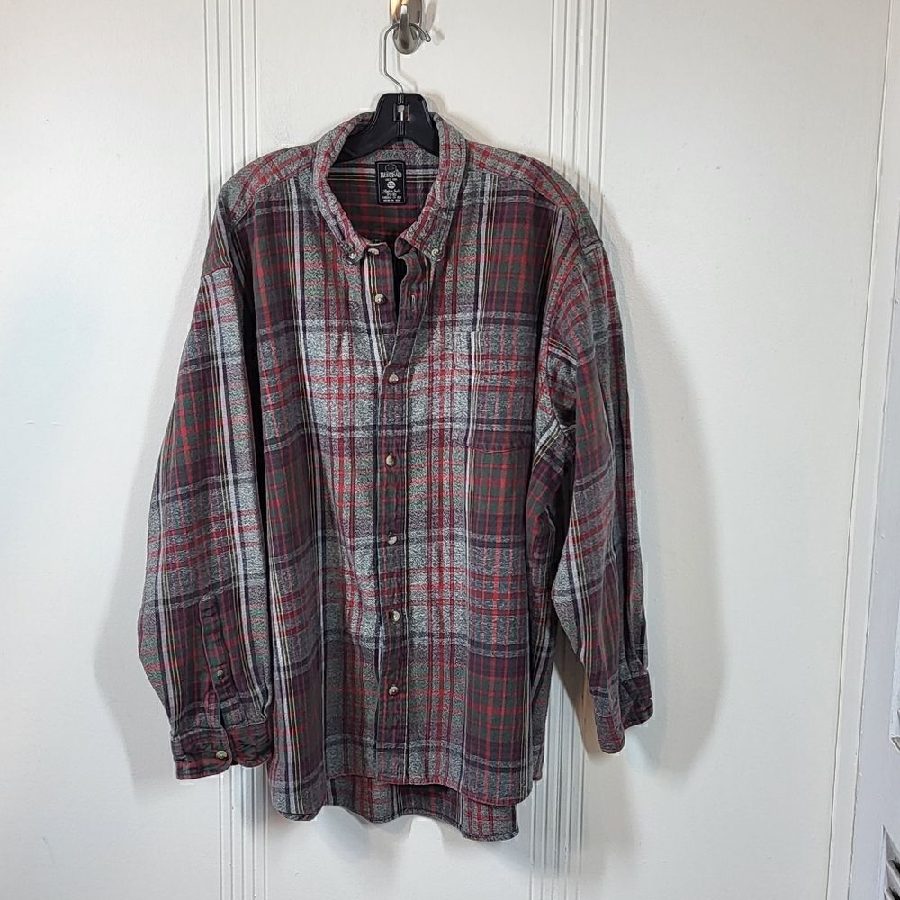 Plus size Red Head Men's Button Down Shirt